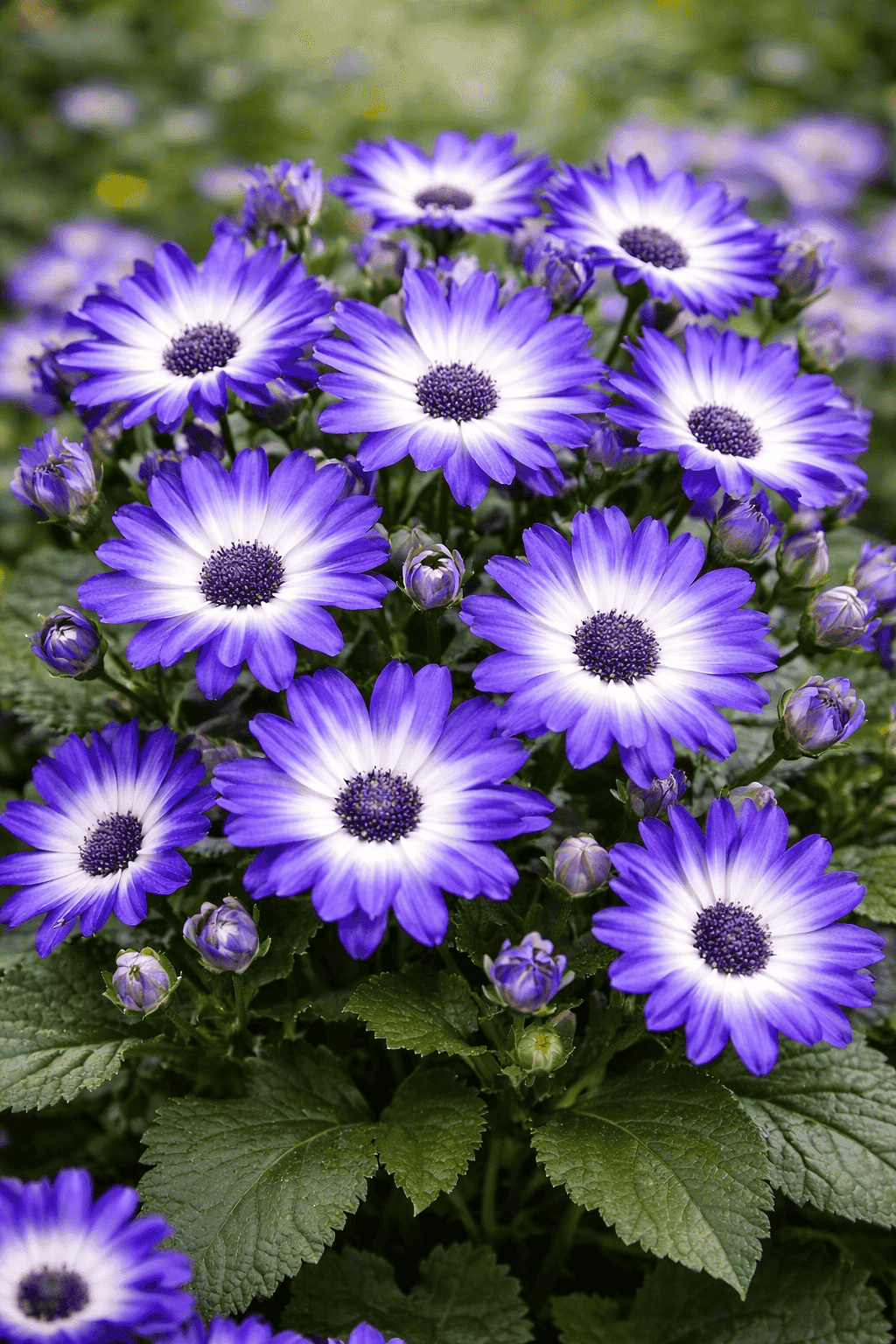 Cineraria (Blue Bicolor)