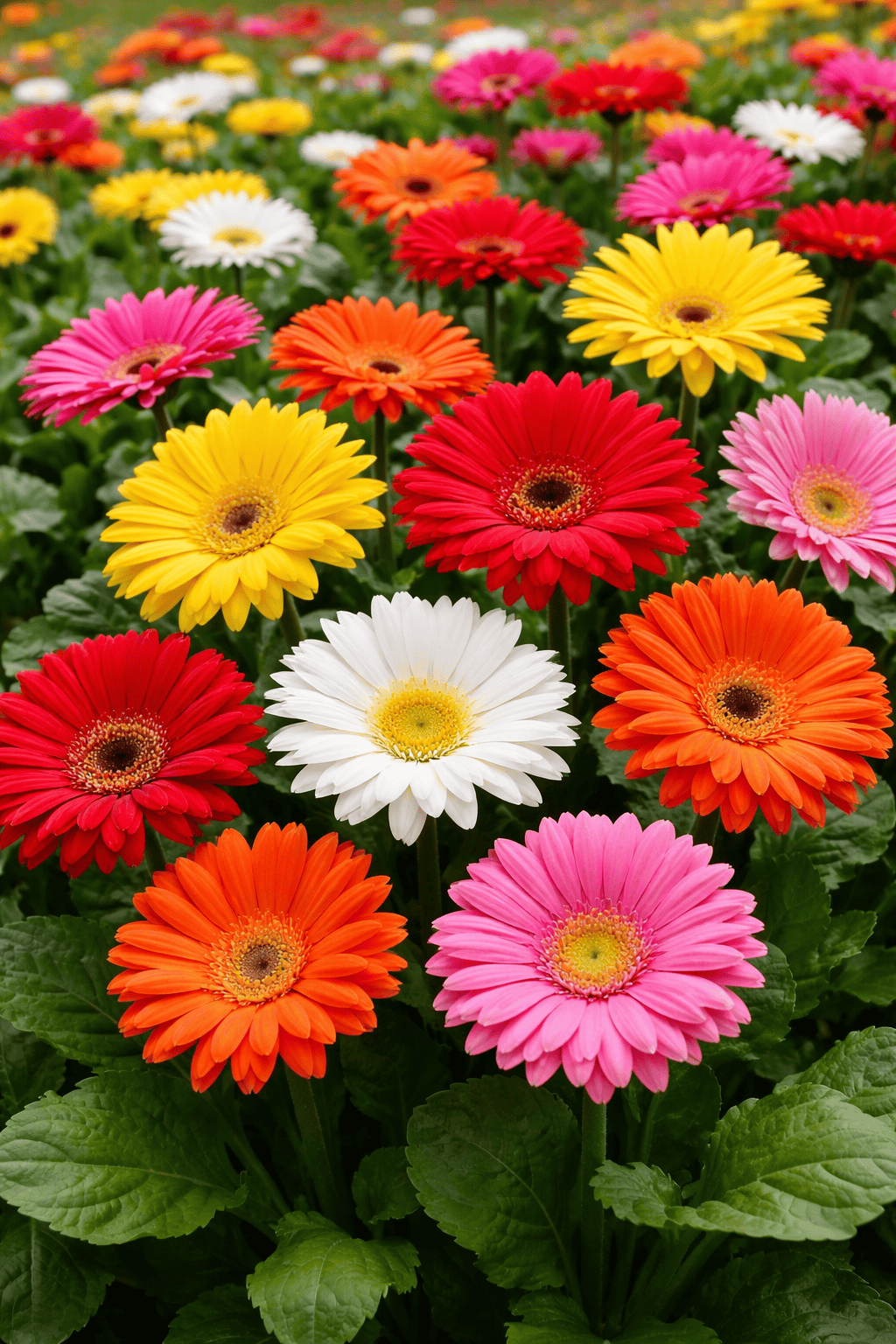 Gerber Daisy - Mix (Red, Yellow, Orange, White, Pinks)