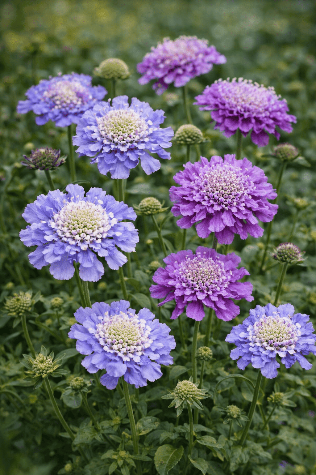 Scabiosa (Blue, Purple)
