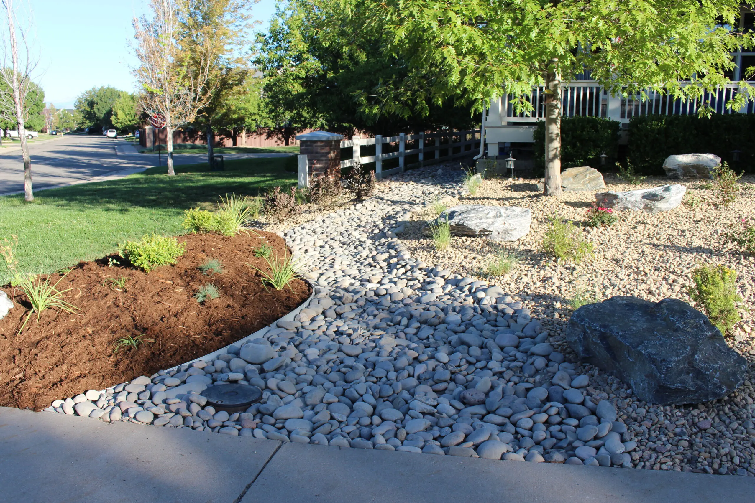 Nelson ColoradoScape front-yard conversion by FRSR in Thornton