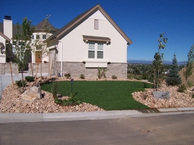 FRSR turf installation