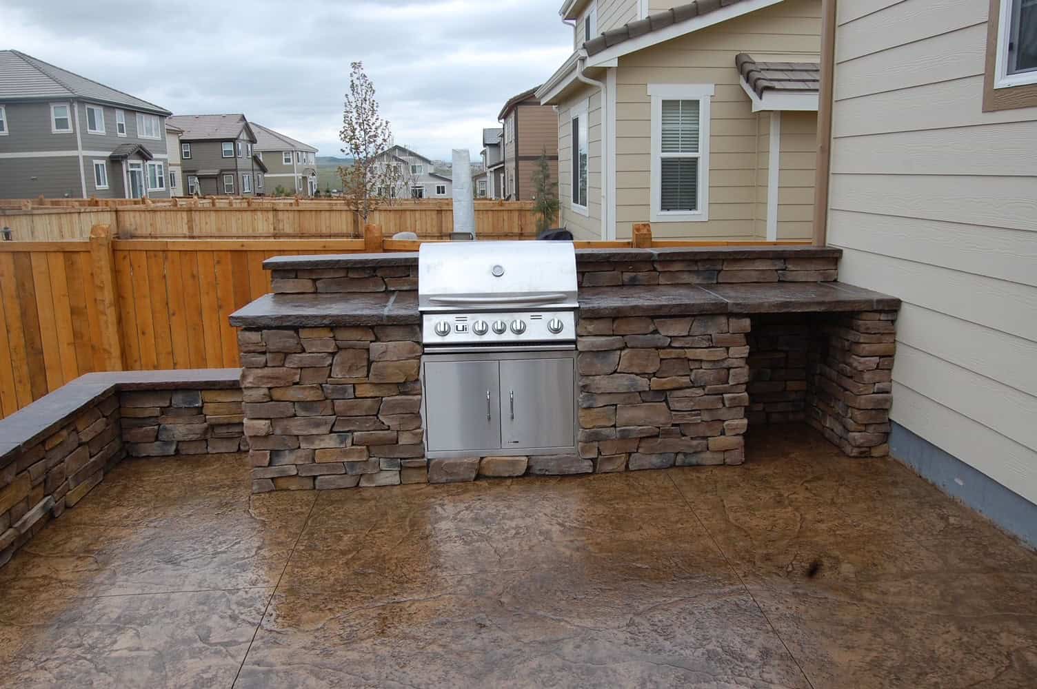 Outdoor Kitchen Project Photo