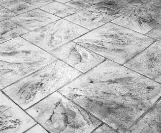 Firestone stamped concrete patio and steps by FRSR