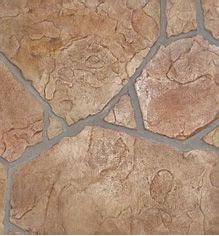 Colorado Flagstone stamped concrete pattern by FRSR