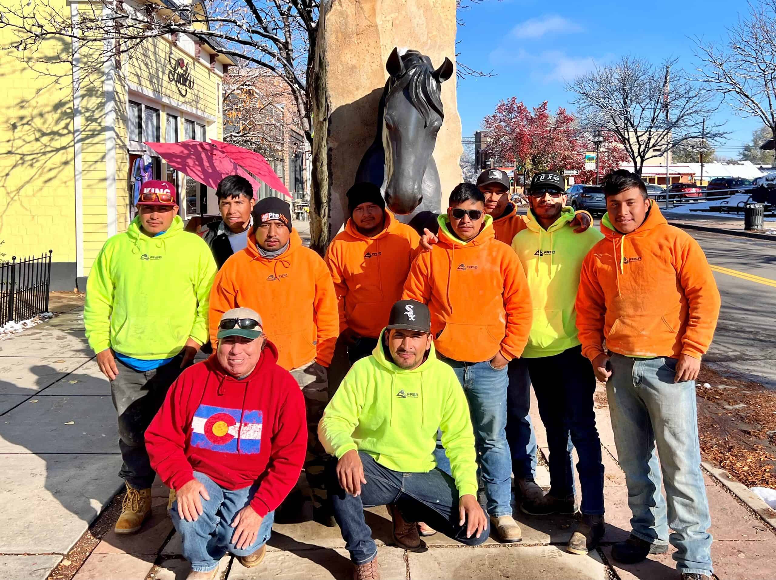 FRSR landscape construction team serving the Colorado Front Range