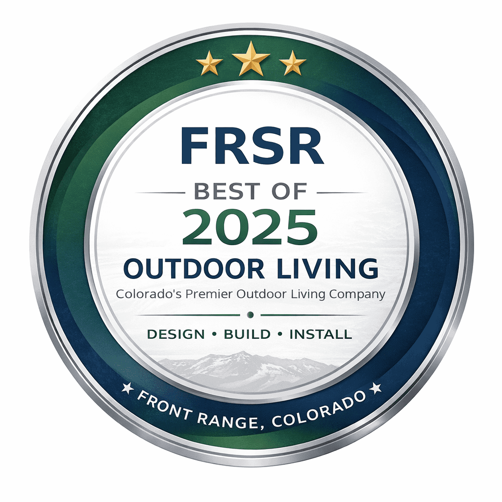 FRSR Best of 2025 Outdoor Living – Colorado's Premier Outdoor Living Company