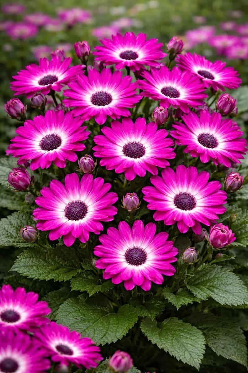 Cineraria (Magenta)