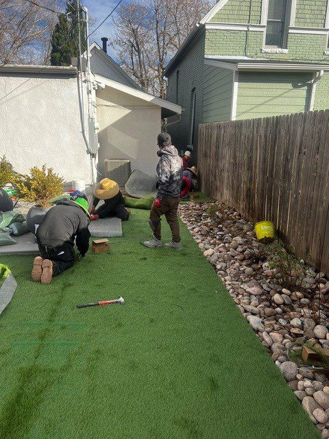 Wally Project in Castle Rock Colorado Ultimate Natural Tall artificial turf by FRSR