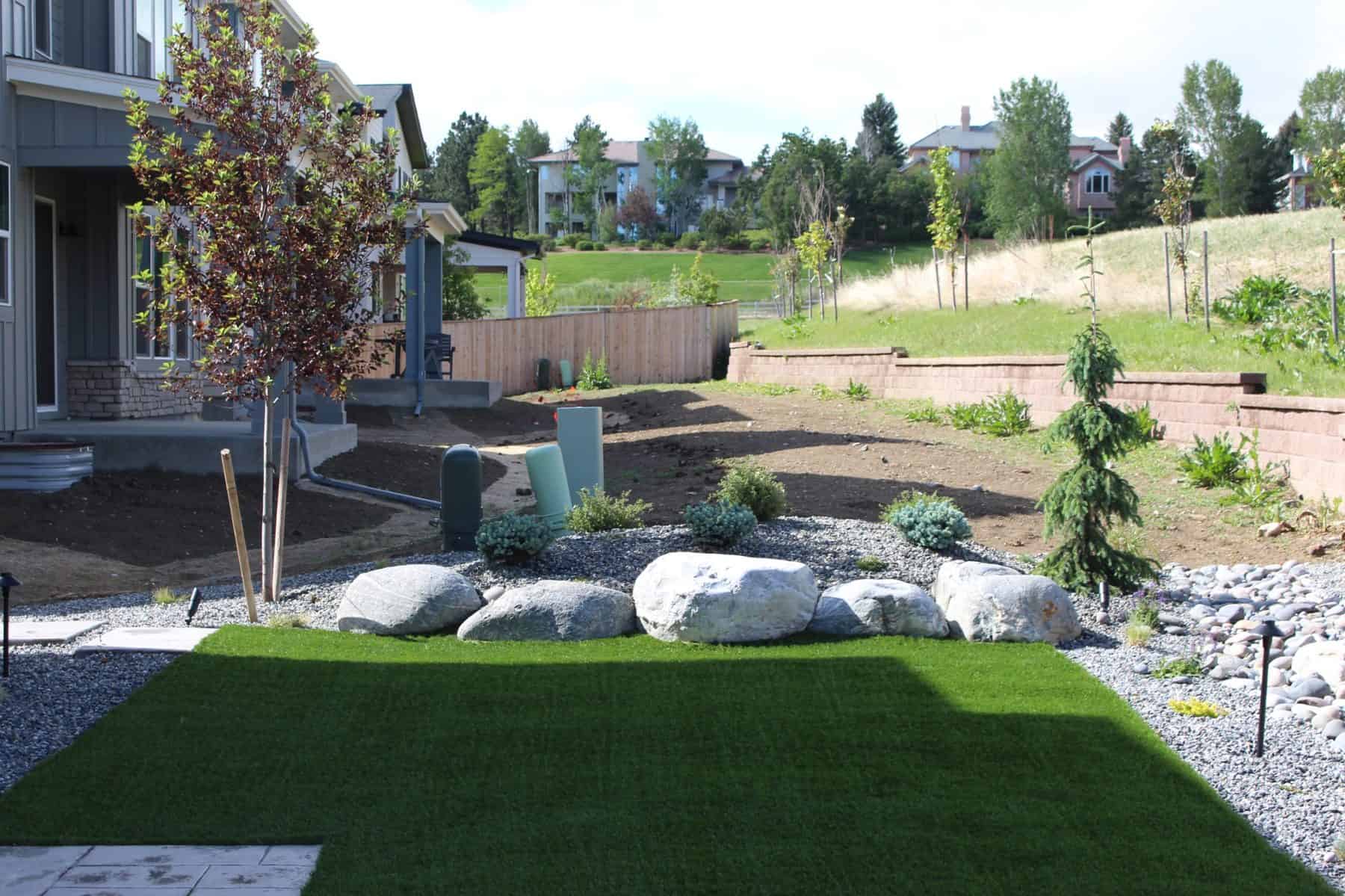 FieldTurf artificial turf installation by FRSR in Superior Colorado
