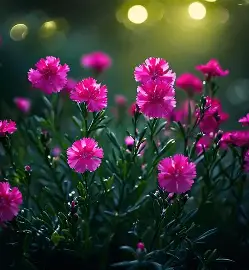 Dianthus perennial in a Colorado landscape