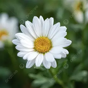 Shasta Daisy perennial in a Colorado landscape